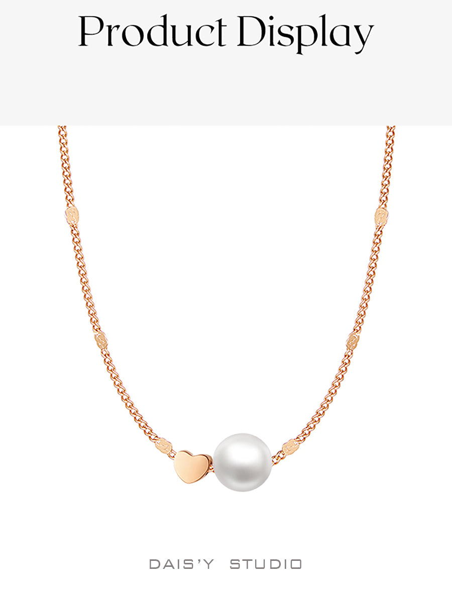 Artificial Pearl Necklace Women Light Luxury