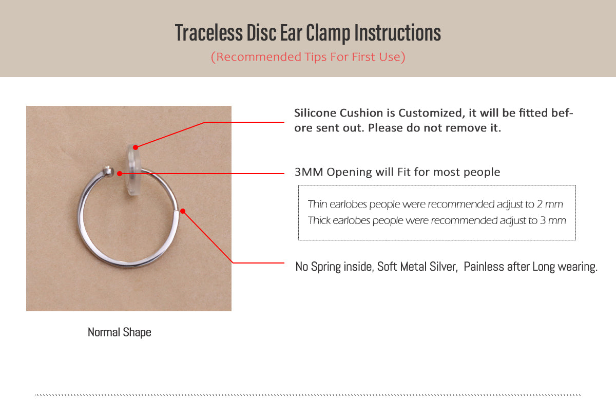 Simple Tapered Ear Clip Everything Without Ear Holes